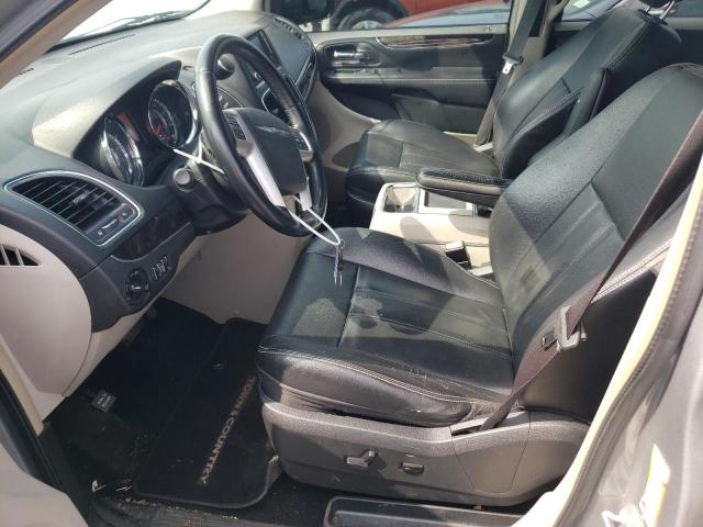 2C4RC1BG9ER447471 - 2014 CHRYSLER TOWN & COU TOURING GRAY photo 7