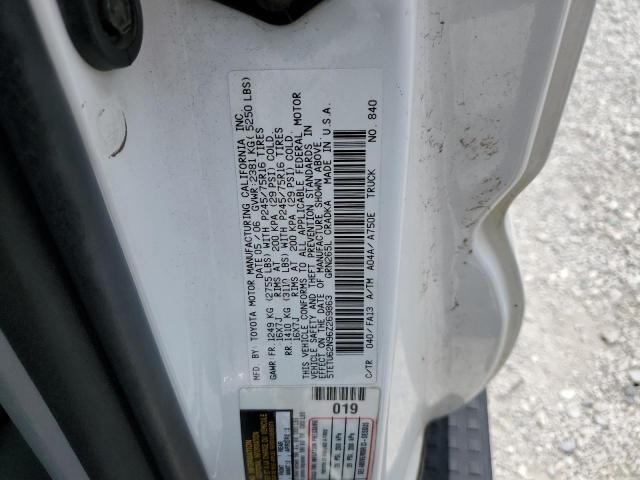 5TETU62N96Z269863 - 2006 TOYOTA TACOMA PRERUNNER ACCESS CAB WHITE photo 12