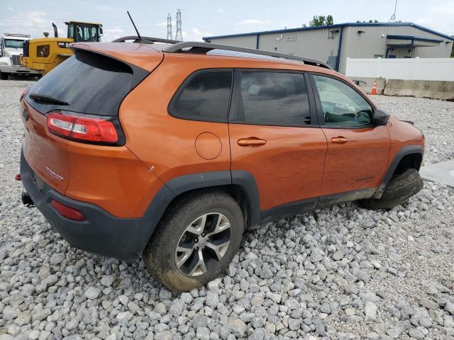 1C4PJMBS7FW699120 - 2015 JEEP CHEROKEE TRAILHAWK ORANGE photo 3