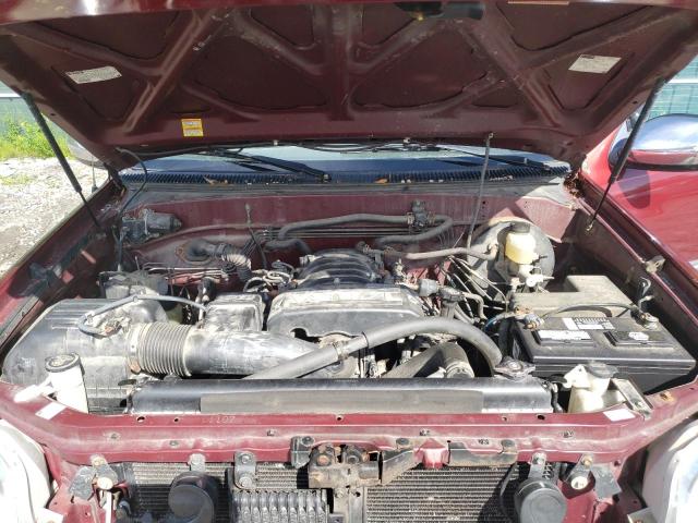 5TBBT44186S477655 - 2006 TOYOTA TUNDRA ACCESS CAB SR5 BURGUNDY photo 11