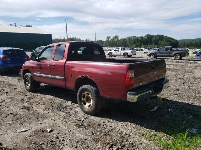 5TBBT44186S477655 - 2006 TOYOTA TUNDRA ACCESS CAB SR5 BURGUNDY photo 2