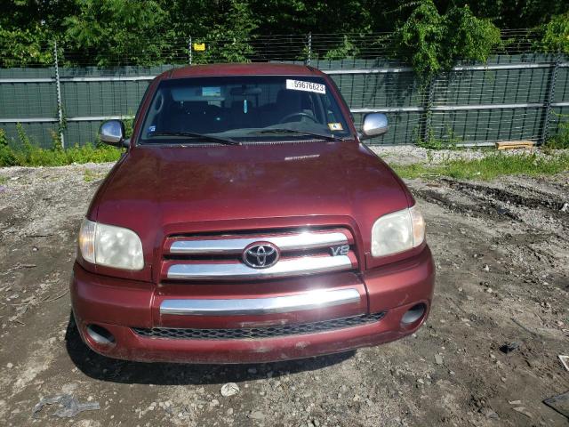 5TBBT44186S477655 - 2006 TOYOTA TUNDRA ACCESS CAB SR5 BURGUNDY photo 5