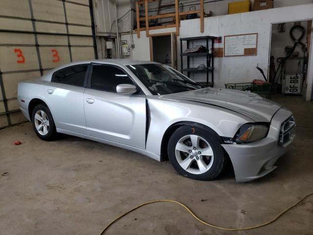 2C3CDXBG2CH111173 - 2012 DODGE CHARGER SE SILVER photo 4