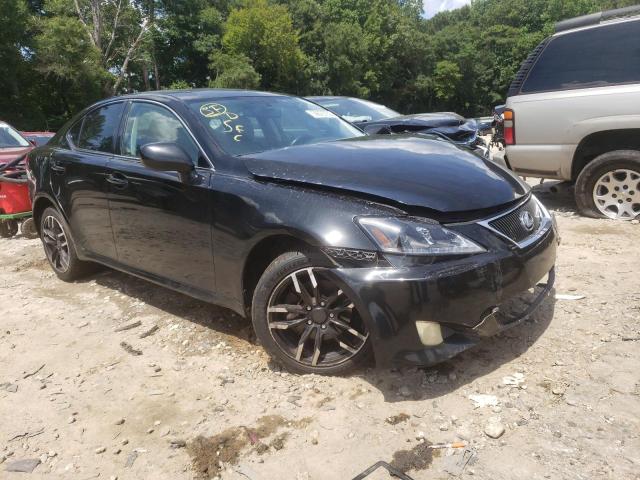 JTHCK262775015313 - 2007 LEXUS IS 250 BLACK photo 4