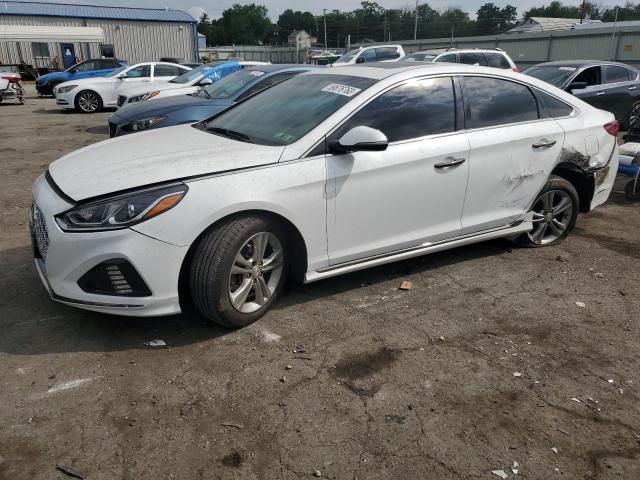 5NPE34AF9JH678080 - 2018 HYUNDAI SONATA SPORT WHITE photo 1