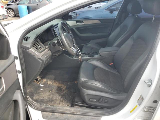 5NPE34AF9JH678080 - 2018 HYUNDAI SONATA SPORT WHITE photo 7