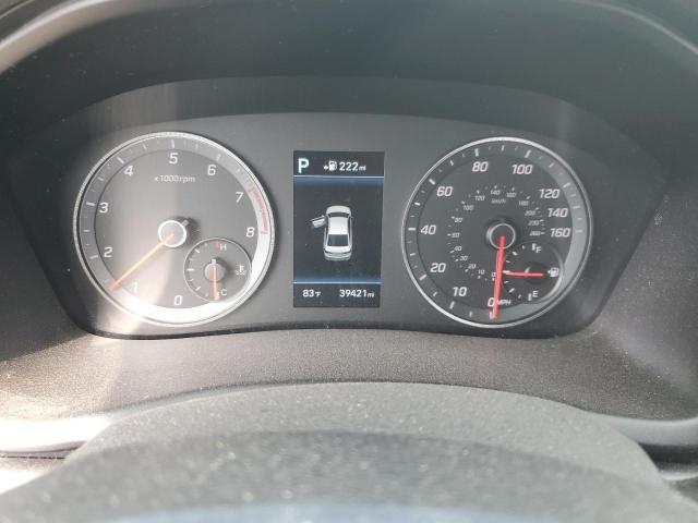 5NPE34AF9JH678080 - 2018 HYUNDAI SONATA SPORT WHITE photo 9