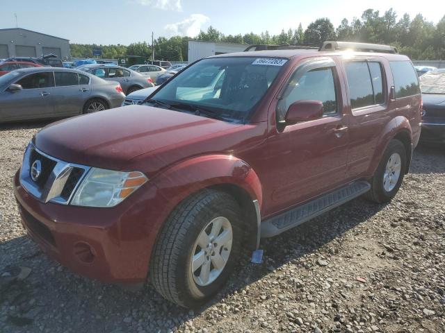 5N1AR18U68C604410 - 2008 NISSAN PATHFINDER S BURGUNDY photo 1