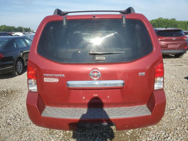 5N1AR18U68C604410 - 2008 NISSAN PATHFINDER S BURGUNDY photo 6