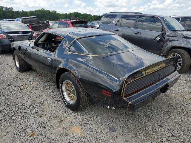 2W87K9L184798 - 1979 PONTIAC TRANS AM BLACK photo 2