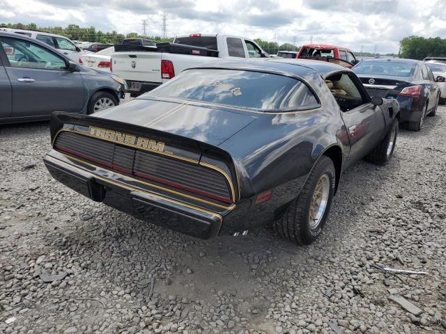 2W87K9L184798 - 1979 PONTIAC TRANS AM BLACK photo 3