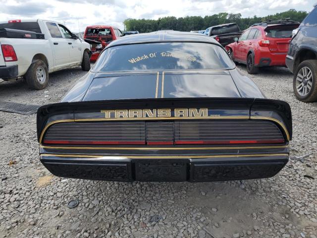 2W87K9L184798 - 1979 PONTIAC TRANS AM BLACK photo 6