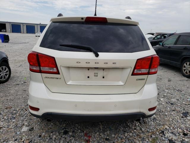 3C4PDCDG8DT601449 - 2013 DODGE JOURNEY CREW CREAM photo 6