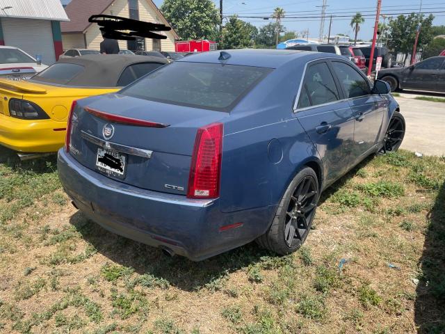 1G6DU57V790125663 - 2009 CADILLAC CTS HI FEATURE V6 BLUE photo 4