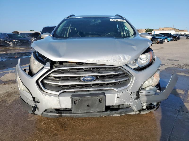 MAJ3S2GE2LC361047 - 2020 FORD ECOSPORT SE ვერცხლისფერი ფოტო 5