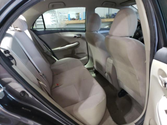 JTDBU4EE0B9146177 - 2011 TOYOTA COROLLA BASE GRAY photo 10
