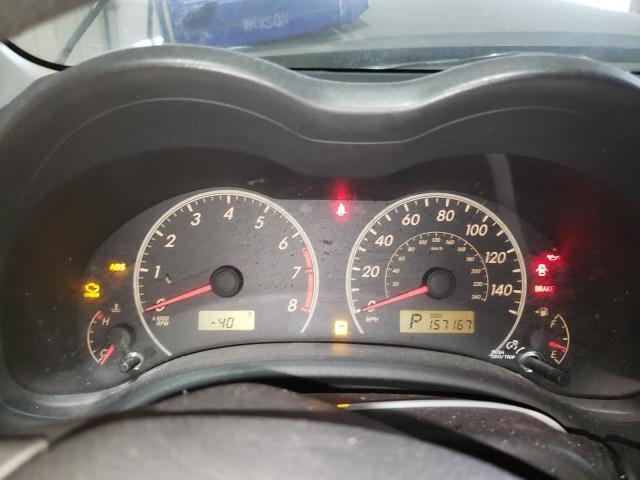 JTDBU4EE0B9146177 - 2011 TOYOTA COROLLA BASE GRAY photo 9