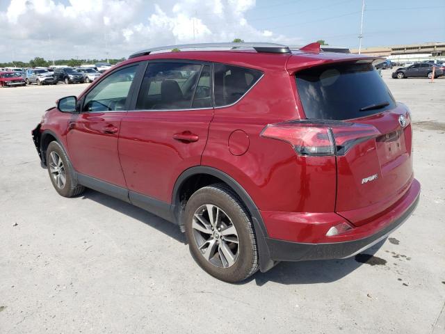 2T3WFREV9JW450910 - 2018 TOYOTA RAV4 ADVENTURE RED photo 2