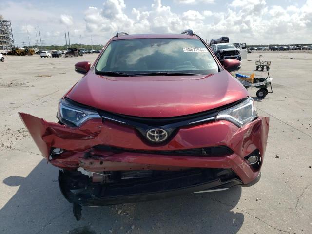 2T3WFREV9JW450910 - 2018 TOYOTA RAV4 ADVENTURE RED photo 5