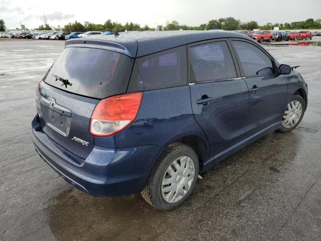 2T1KR32E23C013030 - 2003 TOYOTA COROLLA MA XR BLUE photo 3