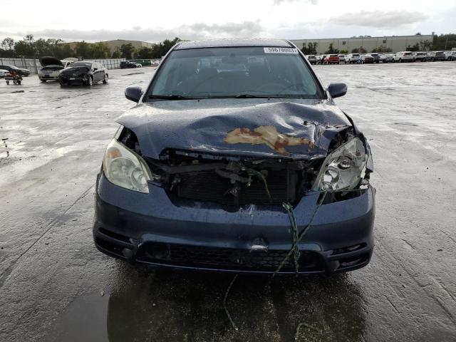 2T1KR32E23C013030 - 2003 TOYOTA COROLLA MA XR BLUE photo 5