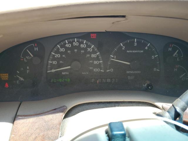 5LMPU28A2XLJ18967 - 1999 LINCOLN NAVIGATOR წითელი ფოტო 9