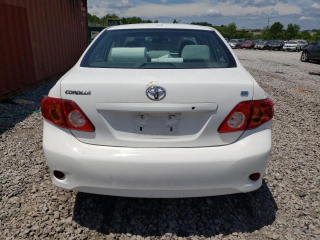 2T1BU4EE1AC419118 - 2010 TOYOTA COROLLA BASE WHITE photo 6