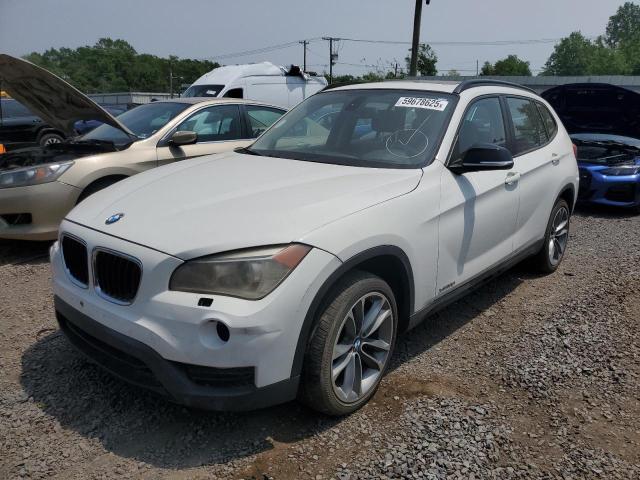 WBAVM5C51EVV92241 - 2014 BMW X1 XDRIVE35I WHITE photo 1