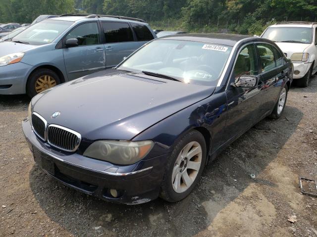 WBAHN835X6DT34254 - 2006 BMW 7 SERIES LI BLUE photo 1