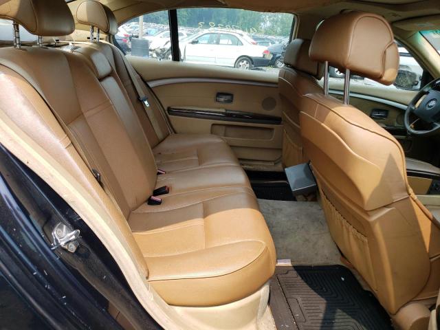 WBAHN835X6DT34254 - 2006 BMW 7 SERIES LI BLUE photo 10