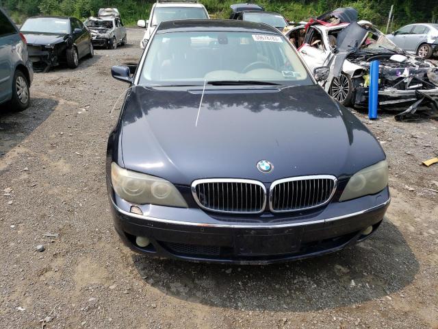 WBAHN835X6DT34254 - 2006 BMW 7 SERIES LI BLUE photo 5