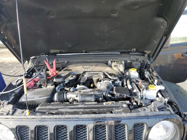 1C4HJXEG0JW132608 - 2018 JEEP WRANGLER U SAHARA Սև լուսանկար 11