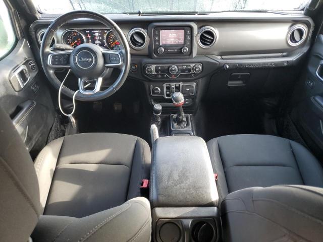 1C4HJXEG0JW132608 - 2018 JEEP WRANGLER U SAHARA Սև լուսանկար 8