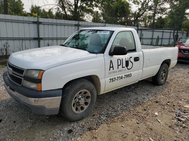 1GCEC14Z47Z156351 - 2007 CHEVROLET SILVERADO C1500 CLASSIC WHITE photo 1