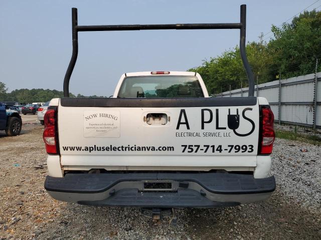 1GCEC14Z47Z156351 - 2007 CHEVROLET SILVERADO C1500 CLASSIC WHITE photo 6