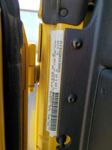 1J4FA39S34P796490 - 2004 JEEP WRANGLER X YELLOW photo 12