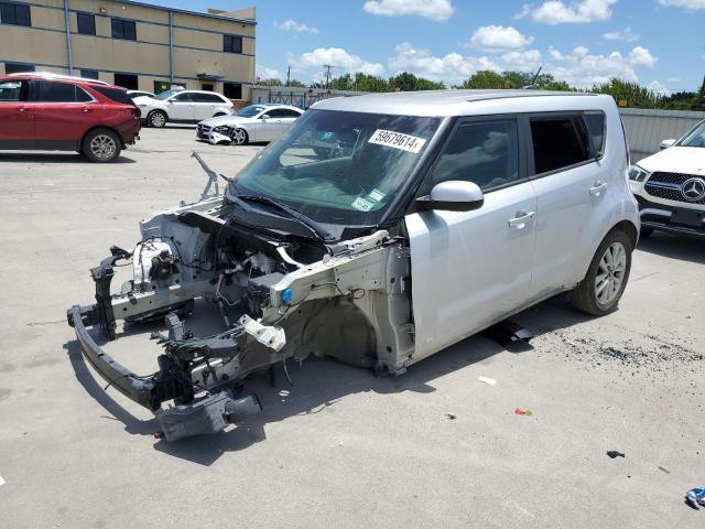 KNDJP3A57H7491696 - 2017 KIA SOUL + SILVER photo 1