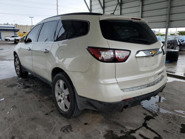 1GNKRLKDXDJ101988 - 2013 CHEVROLET TRAVERSE LTZ WHITE photo 3