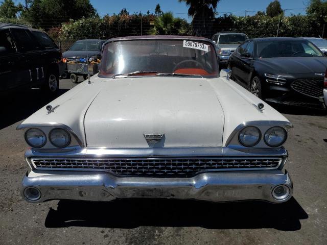 B9RS133710 - 1959 FORD GALAXIE500 TWO TONE photo 5