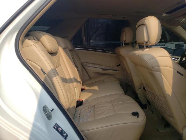 4JGBB8GB5BA741990 - 2011 MERCEDES-BENZ ML 350 4MATIC WHITE photo 11