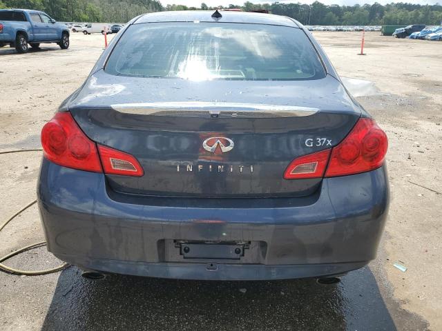 JN1DV6AP5BM830943 - 2011 INFINITI G25 BASE BLUE photo 6