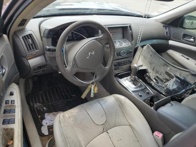 JN1DV6AP5BM830943 - 2011 INFINITI G25 BASE BLUE photo 8