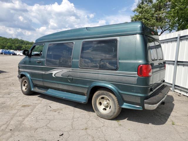 2B6HB11Z7WK136234 - 1998 DODGE RAM VAN B1500 GREEN photo 2