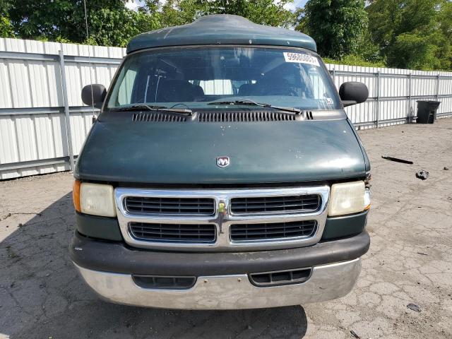 2B6HB11Z7WK136234 - 1998 DODGE RAM VAN B1500 GREEN photo 5