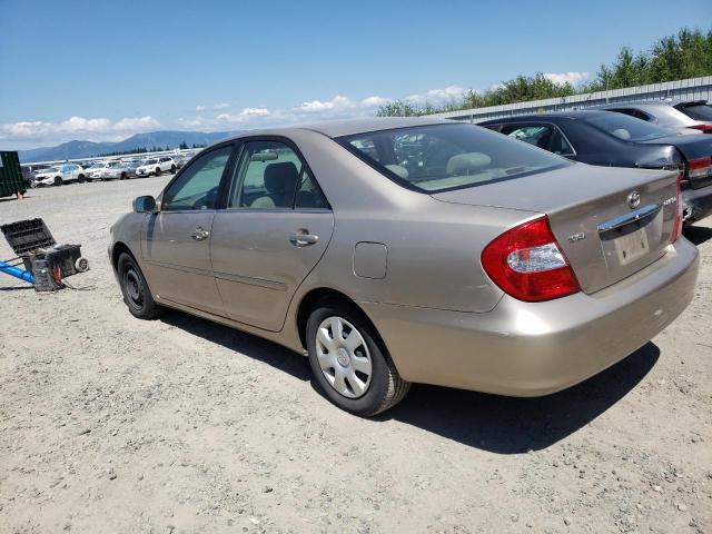 JTDBE32K430224211 - 2003 TOYOTA CAMRY LE BEIGE photo 2