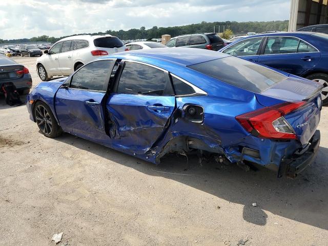 2HGFC2F88LH527649 - 2020 HONDA CIVIC SPORT BLUE photo 2