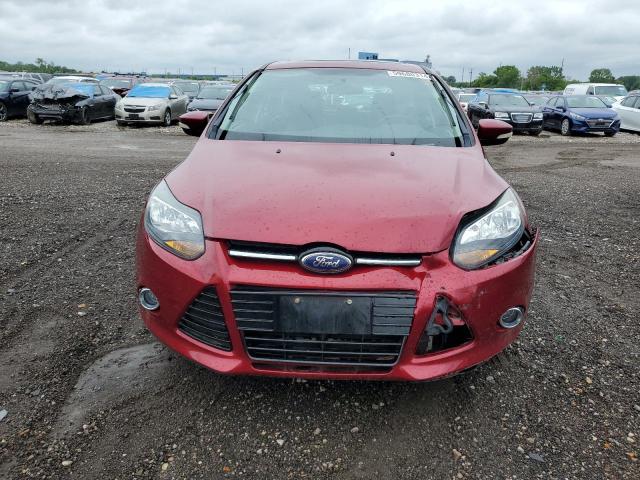 1FADP3N2XDL373078 - 2013 FORD FOCUS TITANIUM RED photo 5