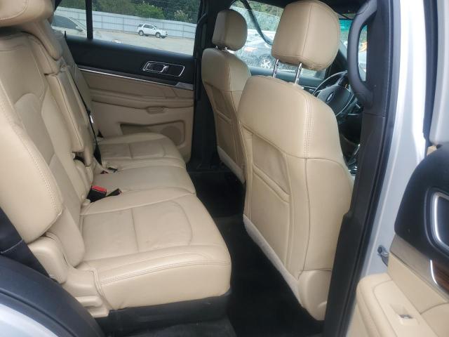 1FM5K7F84HGA26198 - 2017 FORD EXPLORER LIMITED ვერცხლისფერი ფოტო 10