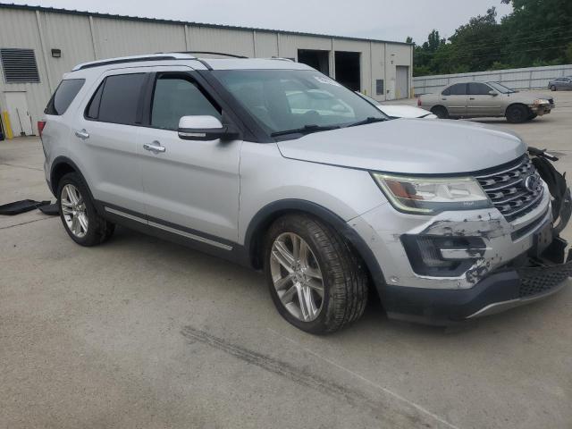 1FM5K7F84HGA26198 - 2017 FORD EXPLORER LIMITED ვერცხლისფერი ფოტო 4