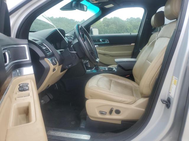 1FM5K7F84HGA26198 - 2017 FORD EXPLORER LIMITED ვერცხლისფერი ფოტო 7